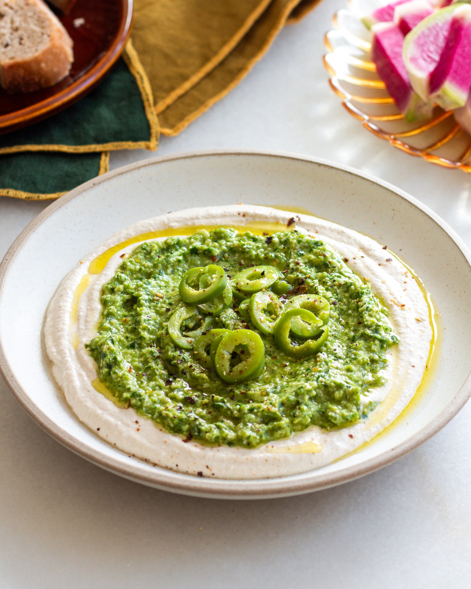 Plant-Based Castelvetrano Pesto