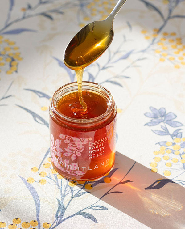 spoon full of brightland kauai honey