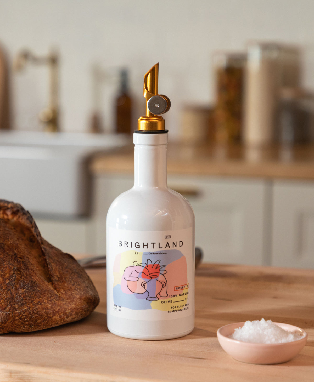 Rosette Garlic Olive Oil